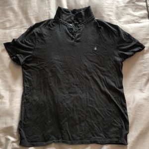 Men’s John Varvatos Striped Cotton Polo